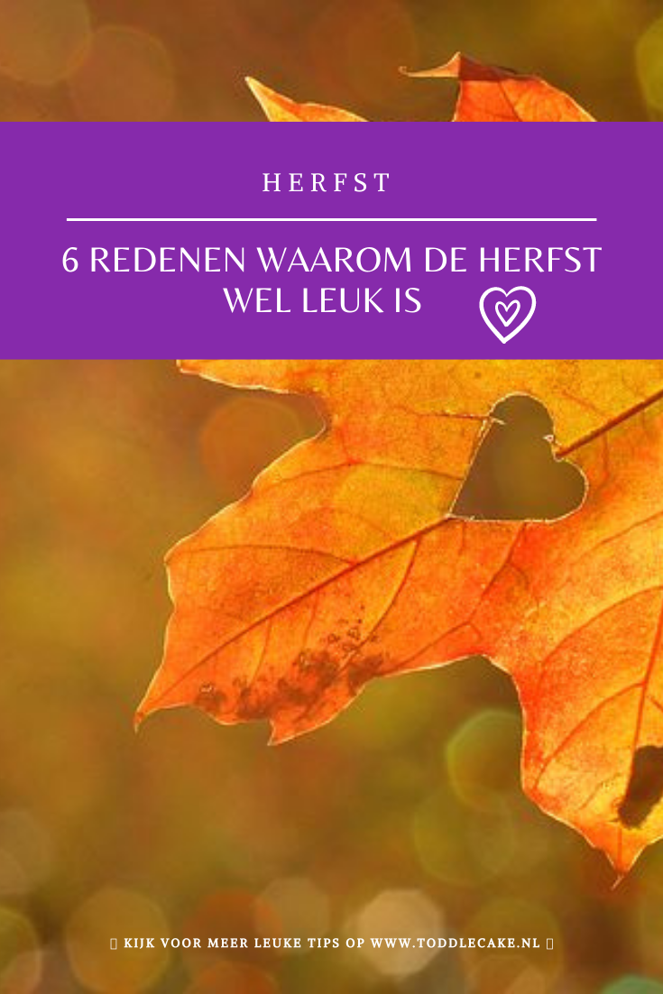 6 redenen waarom de herfst wel leuk is