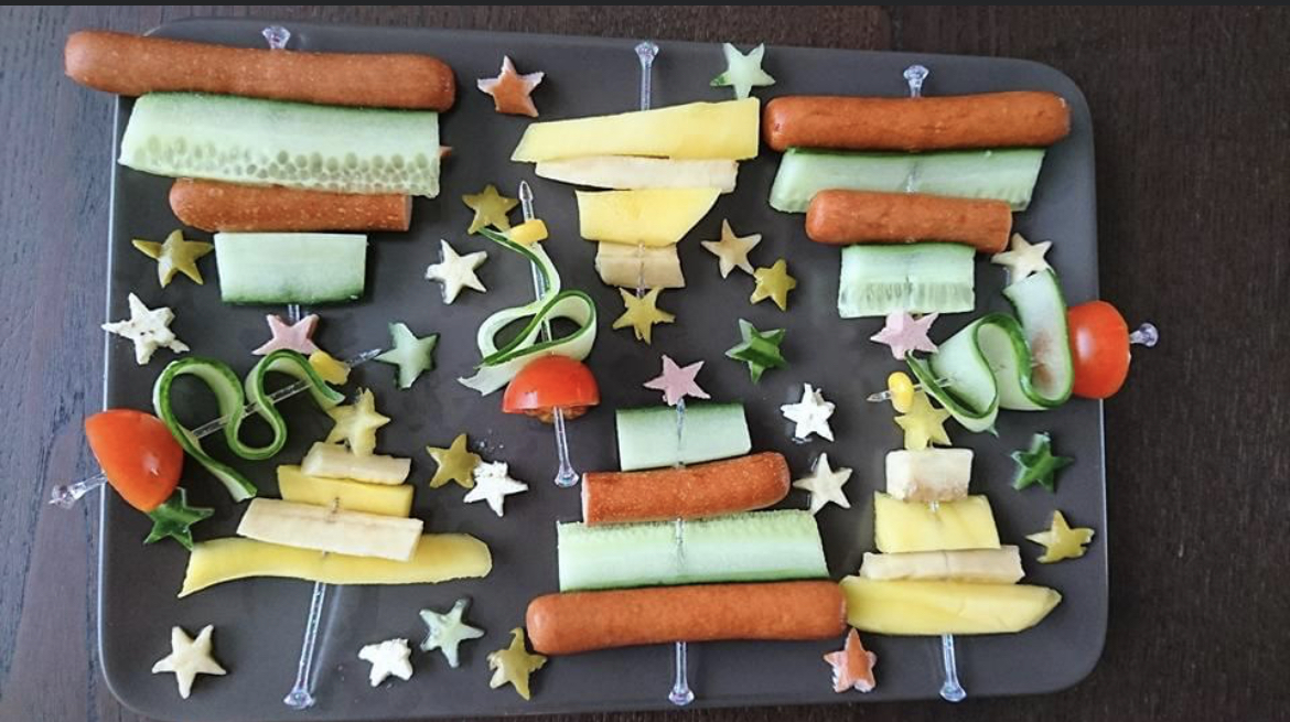 simpele kersthapjes voor kinderen