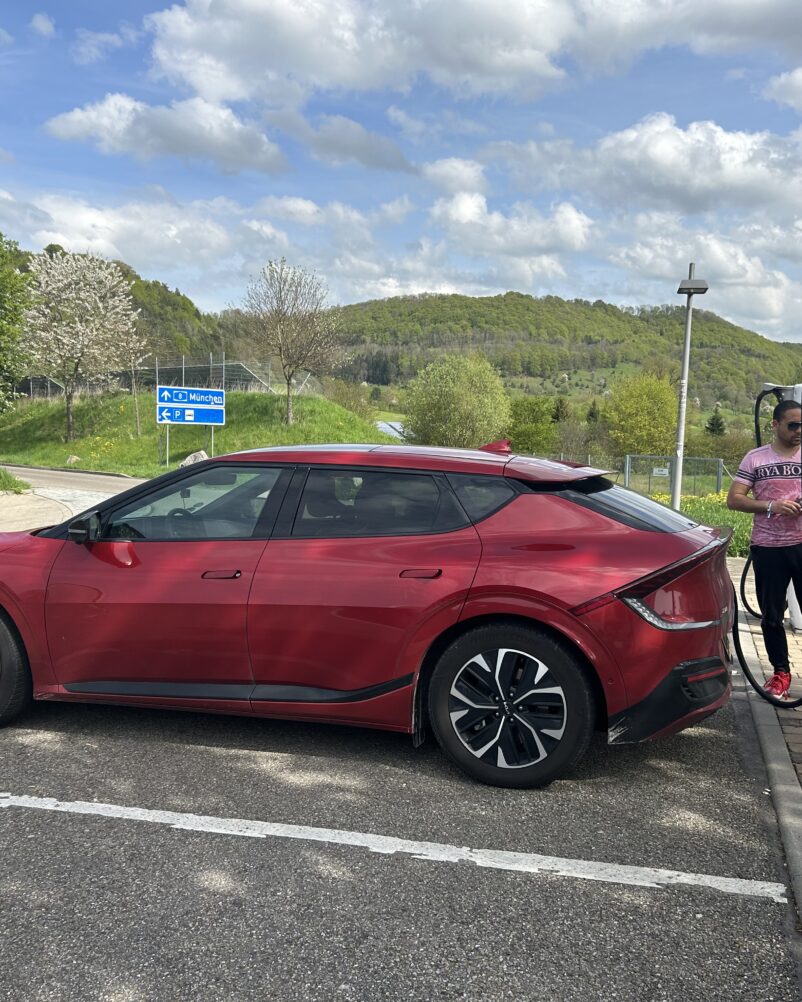 op vakantie met elektrische auto