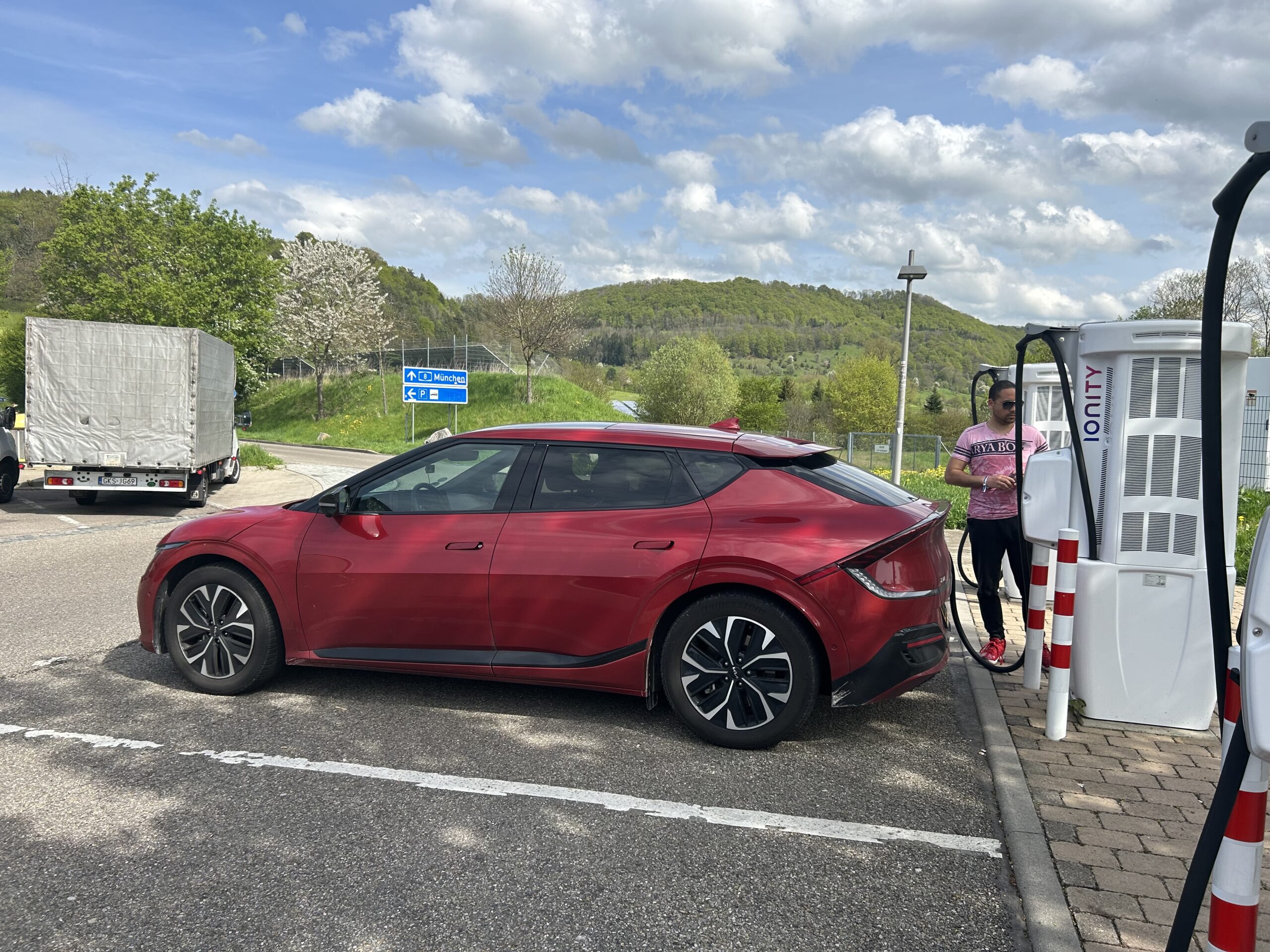 op vakantie met elektrische auto